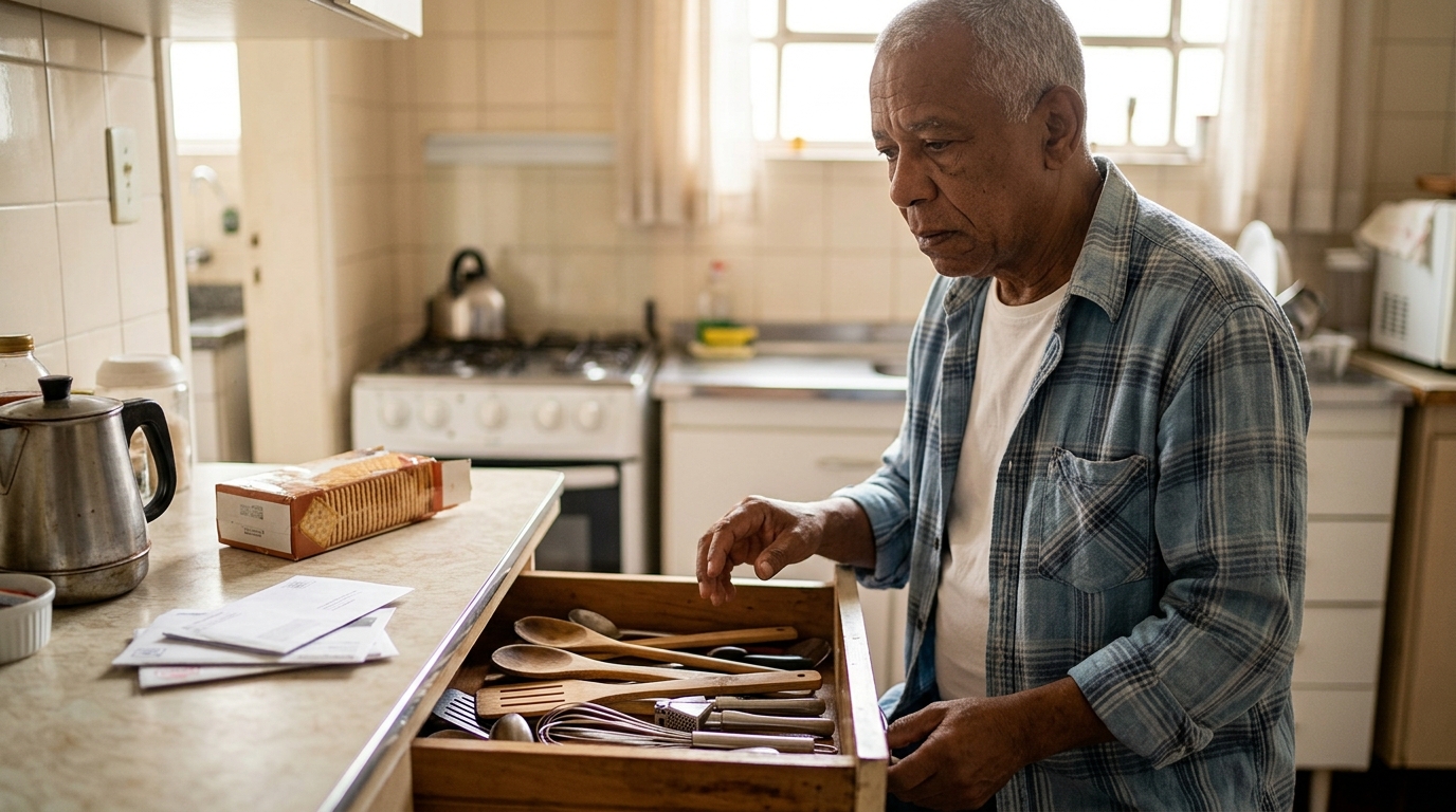 Imagem explicativa sobre Sinais iniciais de Alzheimer que são frequentemente ignorados